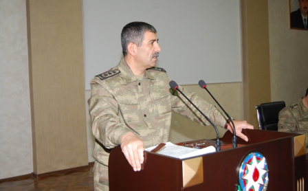 Zakir Həsənov türk  generalla görüşüb